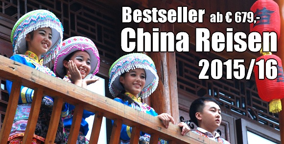 Bestseller China Reisen 2015/16