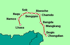 berland von Shangri-La nach Tibet (Nordroute)